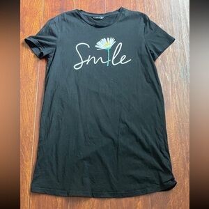 Shein Graphic Tee Shirt Dress